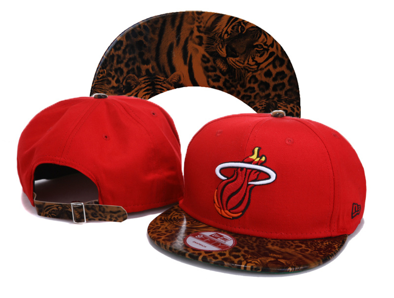 NBA Miami Heat Strap Back Hat NU07